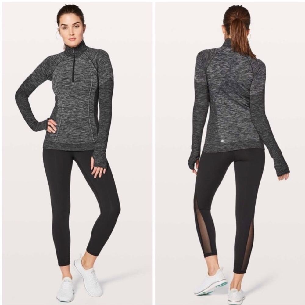 LULULLEMON Swiftly Wool 1/2 Zip Hoodie